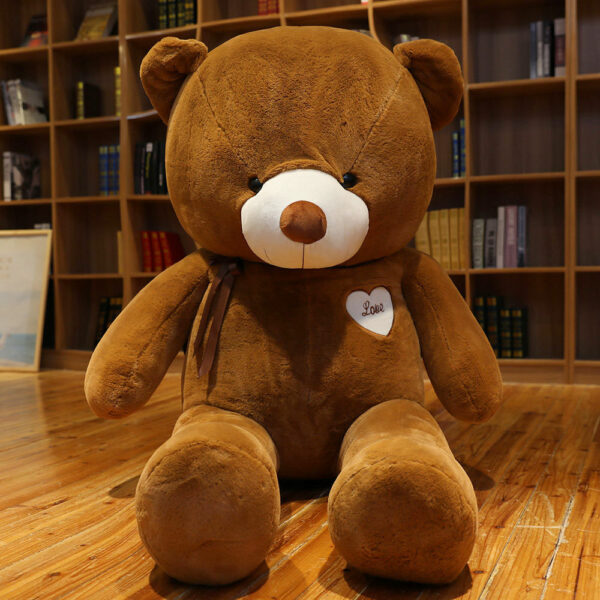 dark brown teddy bear