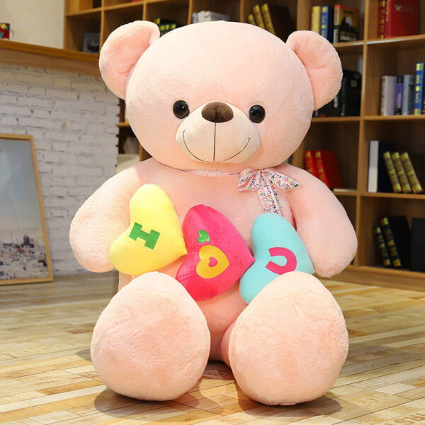 pink teddy bear I love you