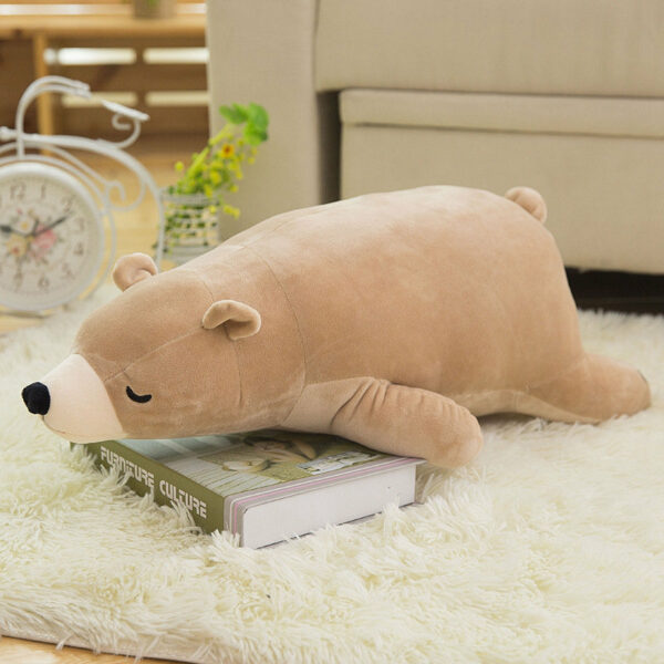 brown polar bear stuffed animal