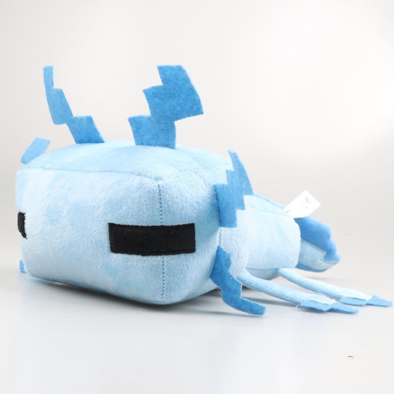 blue axolotl minecraft 