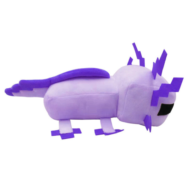 purple minecraft axolotl plush