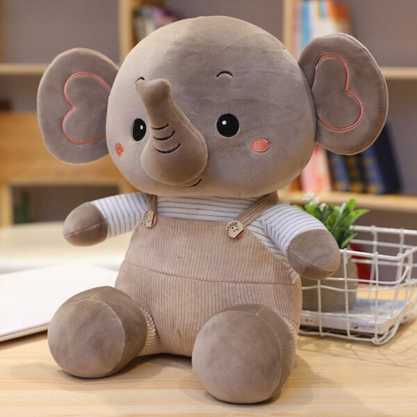 brown elephant stuffed animal