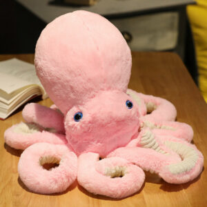 pink giant octopus plush