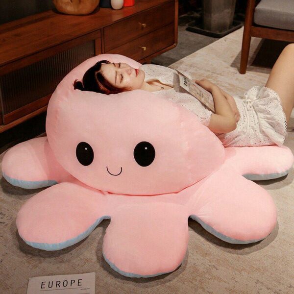 giant reversible octopus plush