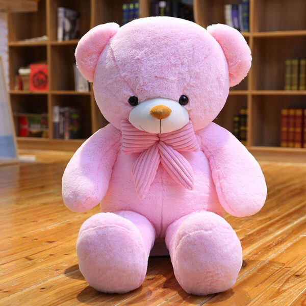 pink giant teddy bear