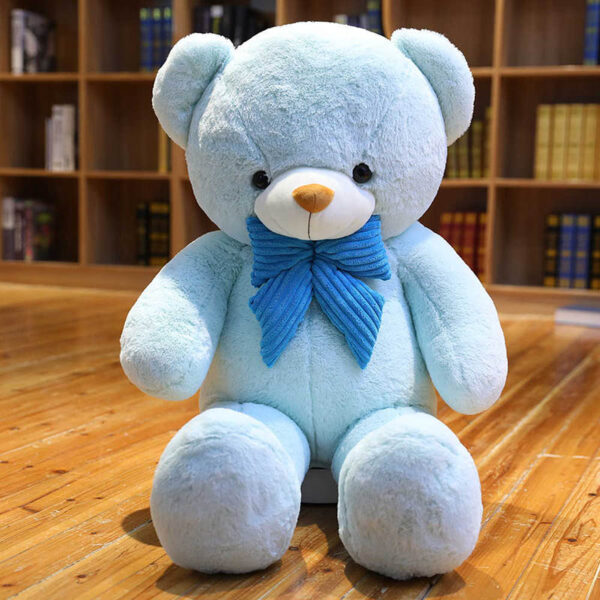 blue giant teddy bear