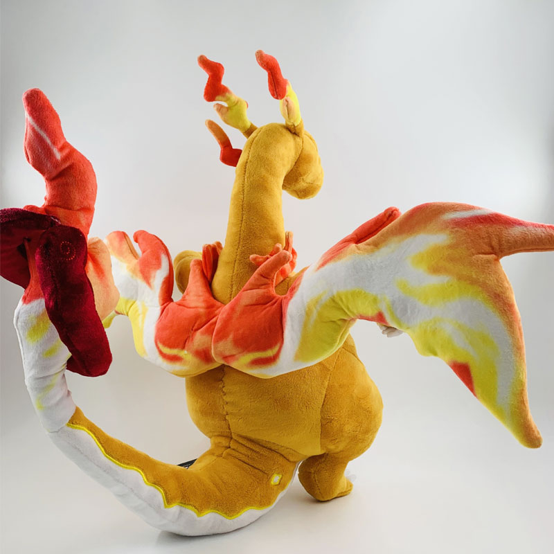 2x Mega Charizard X Y Fire Dragon Plush Toy Stuffed Animal Figure