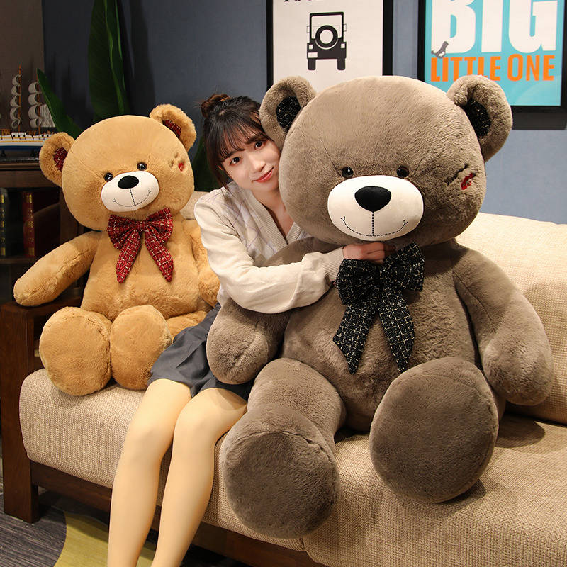 Kiss Me Teddy Bear High Quality Stuff Toys Free Shipping Height 39 51 63”