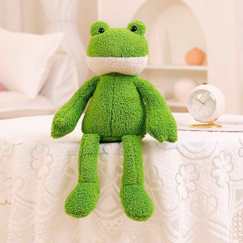 stuffed animal frog