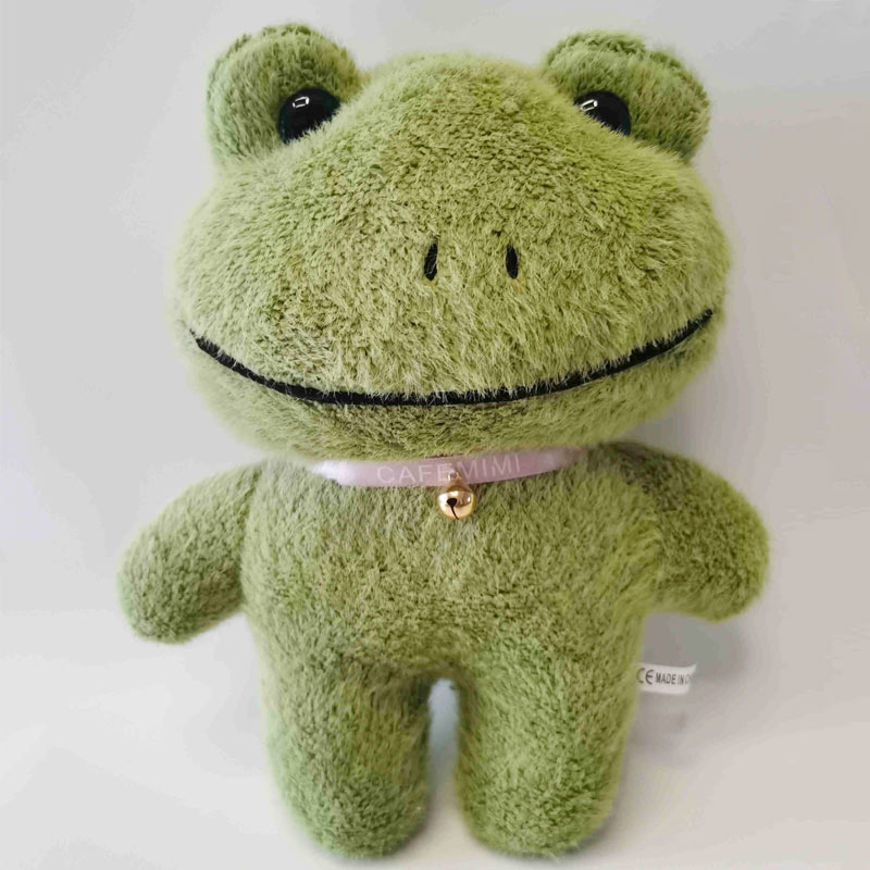 cute frog plush toy