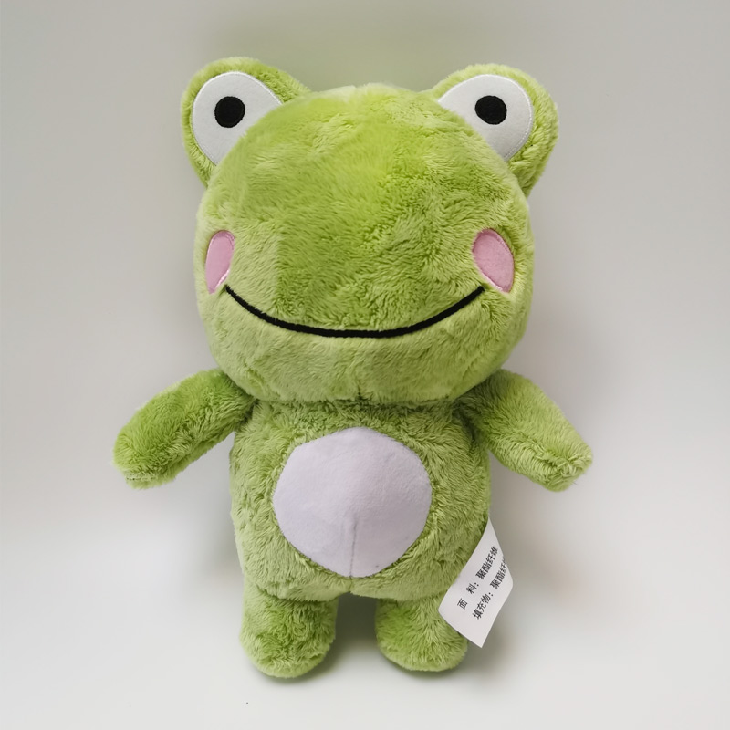 kawaii frog plush