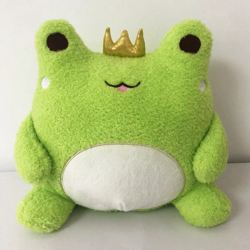 frog plushie
