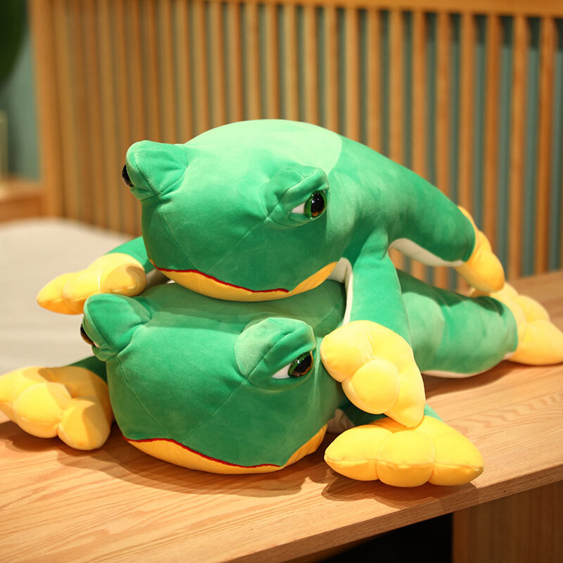 big frog plush toy
