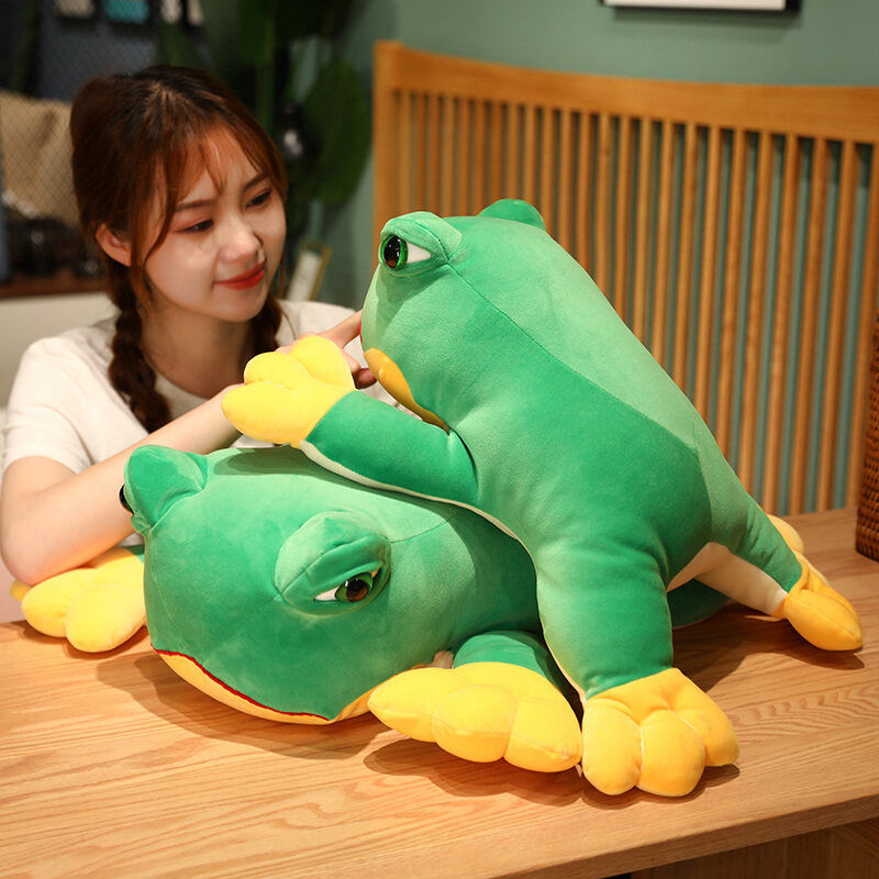 Big Frog Plush Toy Soft Pillow Size 24 Inches - High Quality Custom Soft  Stuff Toys Supplier