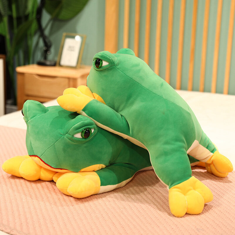 Big Frog Plush Toy Soft Pillow Size 24 Inches - High Quality Custom Soft  Stuff Toys Supplier