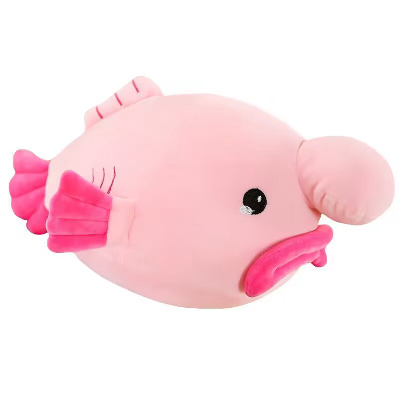 Blobfish Plush Cute Stuffed Animal - Blob Fish Plushy with Super Soft  Fabric and Stuffing