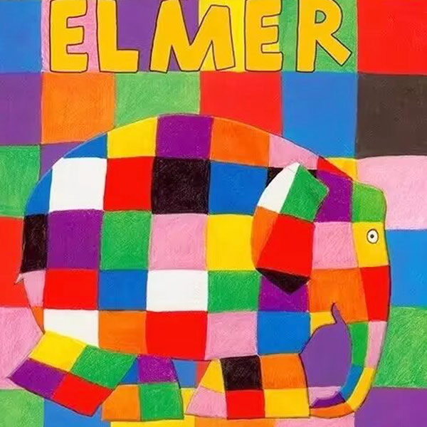 Elmer-The  Patchwork Elephant