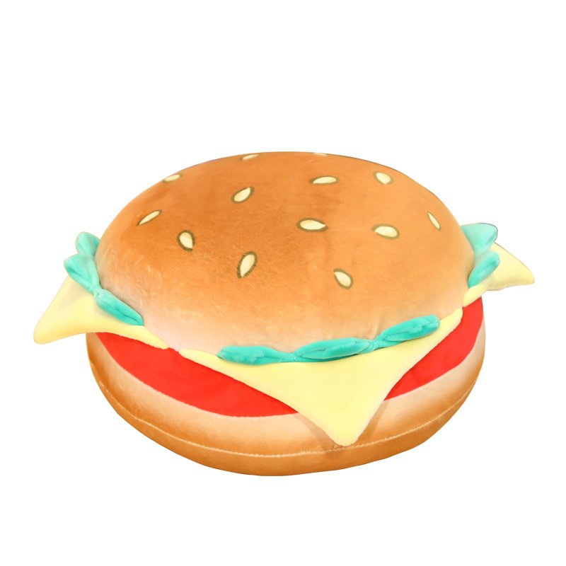 hamburger plush toy