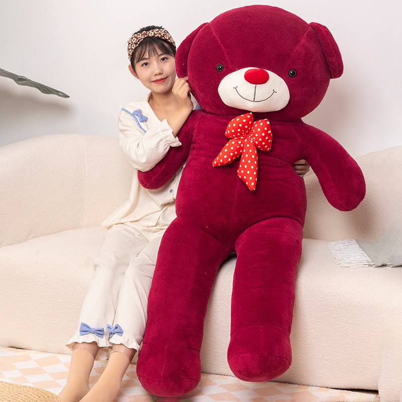 big red teddy bear