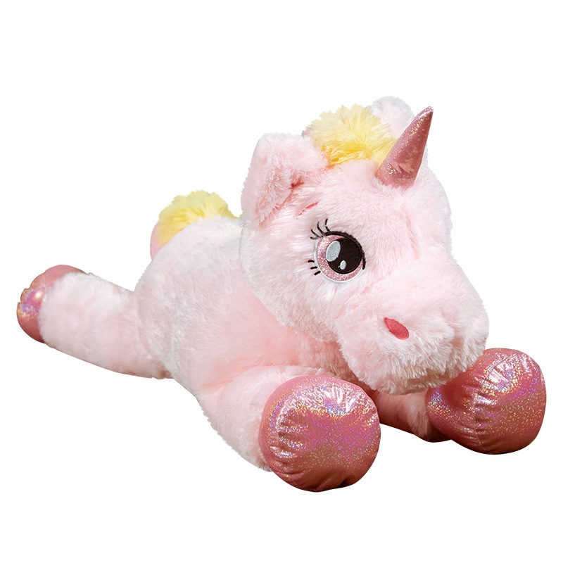 giant rainbow unicorn stuffed animal