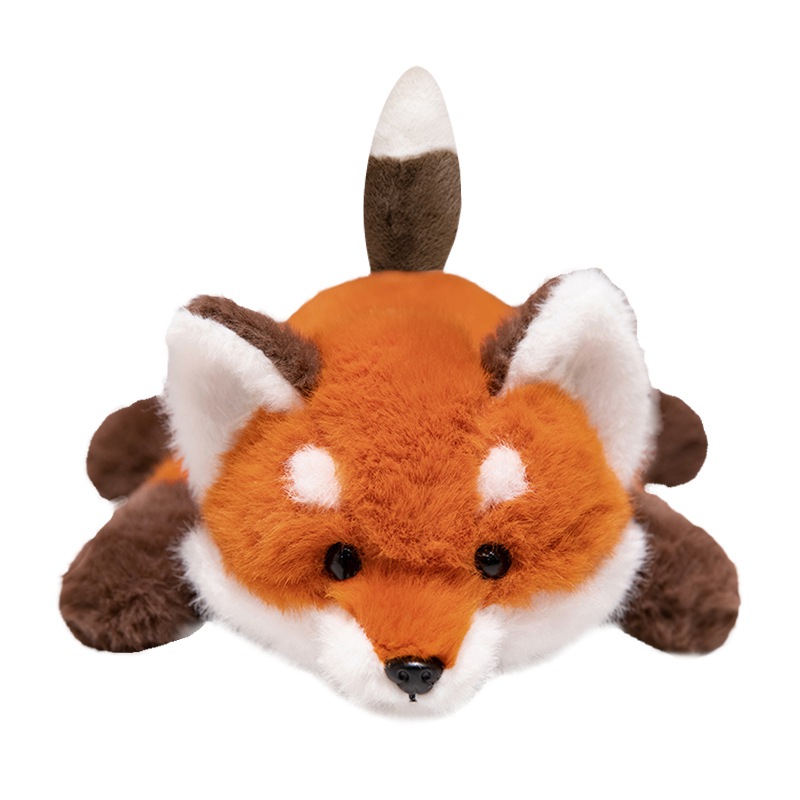 weighted fox stuffed animal