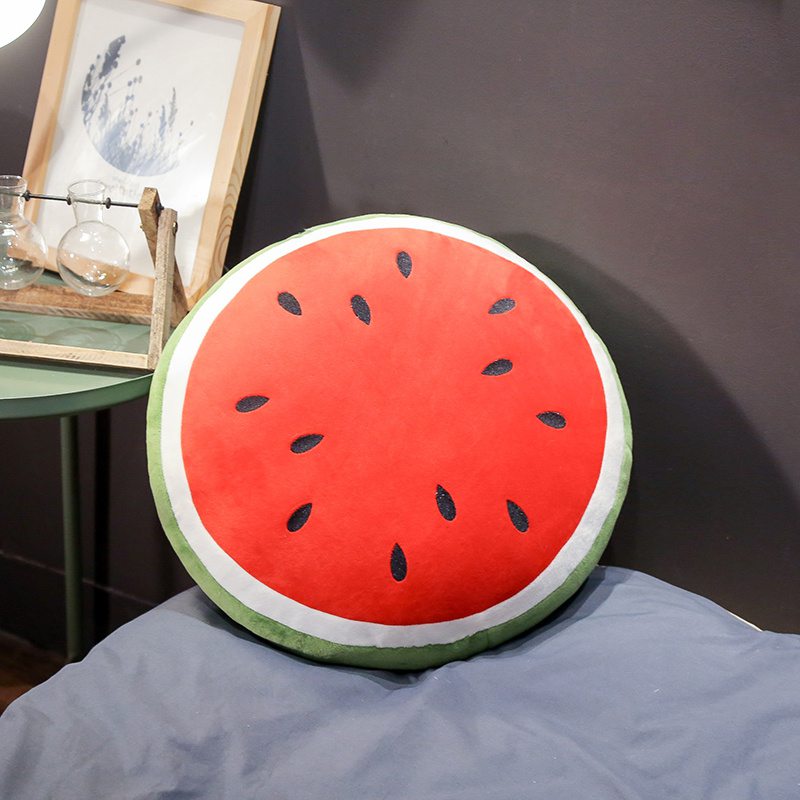 watermelon plush pillow